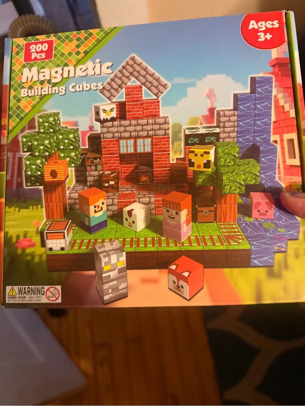 Magnetic Building Cubes Kids Toy Set - Multicolor